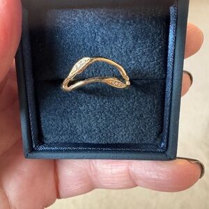 *sold elsewhere* Double Tide Ring in Gold